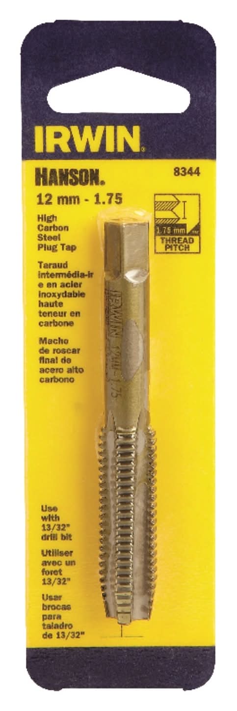 IRWIN Hanson Metric 12 - 1.75 Mm Plug Tap