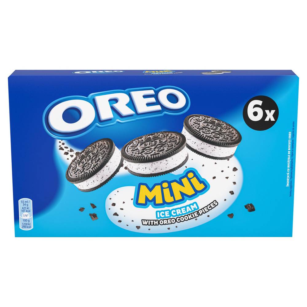 Oreo Chocolate, Mini Ice Cream (6 pack)