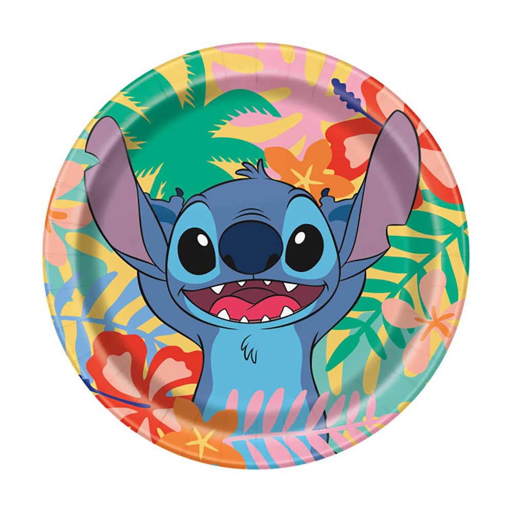 Lilo + Stitch 7" Plates 8 Ct