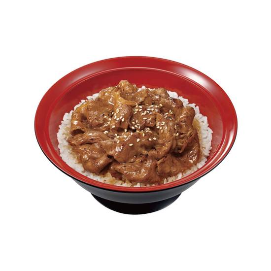 牛カルビ焼�肉丼 Simmered & Grilled Beef Rib Plate