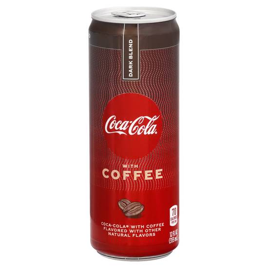 Coca-Cola Dark Blend With Coffee Soda (12 fl oz)