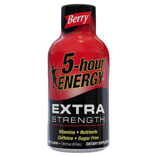 5 Hr Energy Extra Strength Berry 1.9 oz Bottle