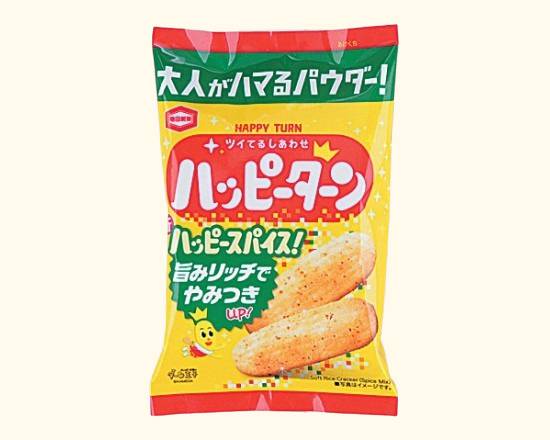 【菓子】亀田ハッピーターンスパイス35g