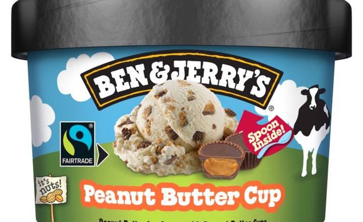 Ben & Jerry's Peanut Butter Cup, Fairtrade Max Havelaar, 100 ml