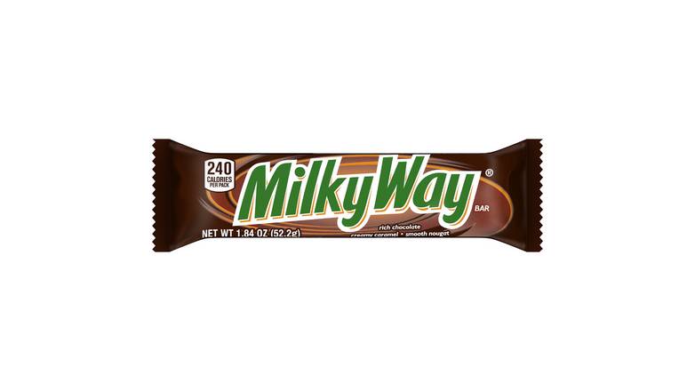 Milky Way Milk Chocolate Singles Size Candy Bars