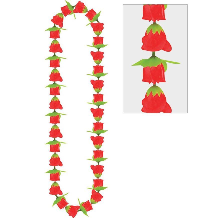 Red Rose Lei