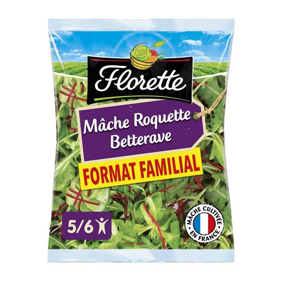 Florette - Mâche roquette betterave