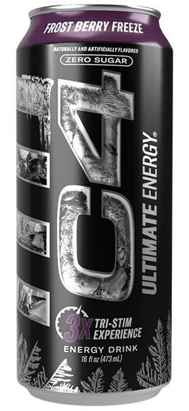 C4 Ultimate Energy Frost Berry Freeze 16oz