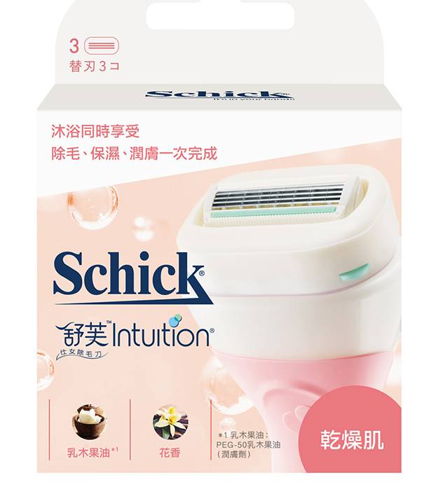 舒適牌舒芙仕女除毛刀片 <3PC片 x 1 x 1Box盒>