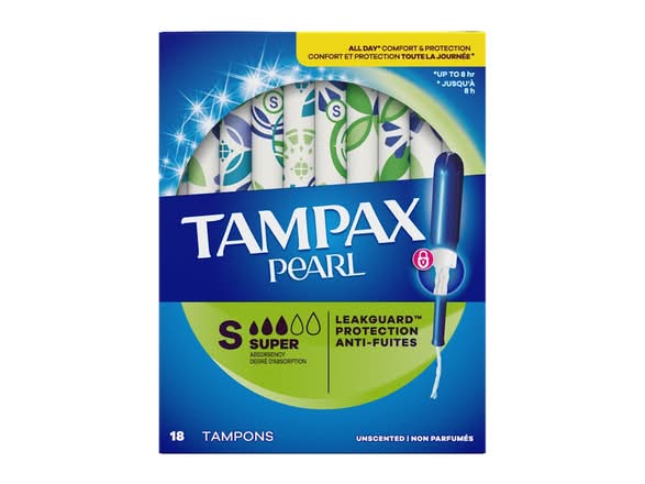 Tampax Pearl Super Plus Tampon 18pk