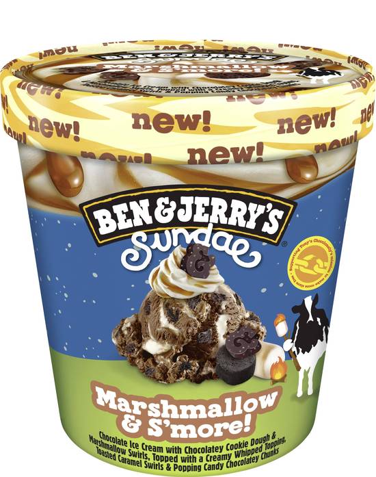 Ben & Jerry's Marsh & S'Mores Sundae 427ml