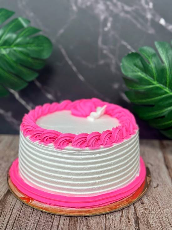 Pink Vainilla Cake ( 8 -12 People )