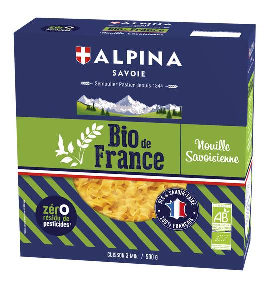 Alpina Savoie - Nouilles savoisiennes bio de France
