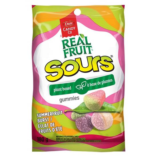 Realfruit Sours Summerfruit Burst Gummies (180 g)