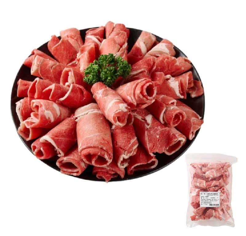 冷凍紐西蘭全羊火鍋肉片(每包約1kg) <1PC包 x 1 x 1PC包>