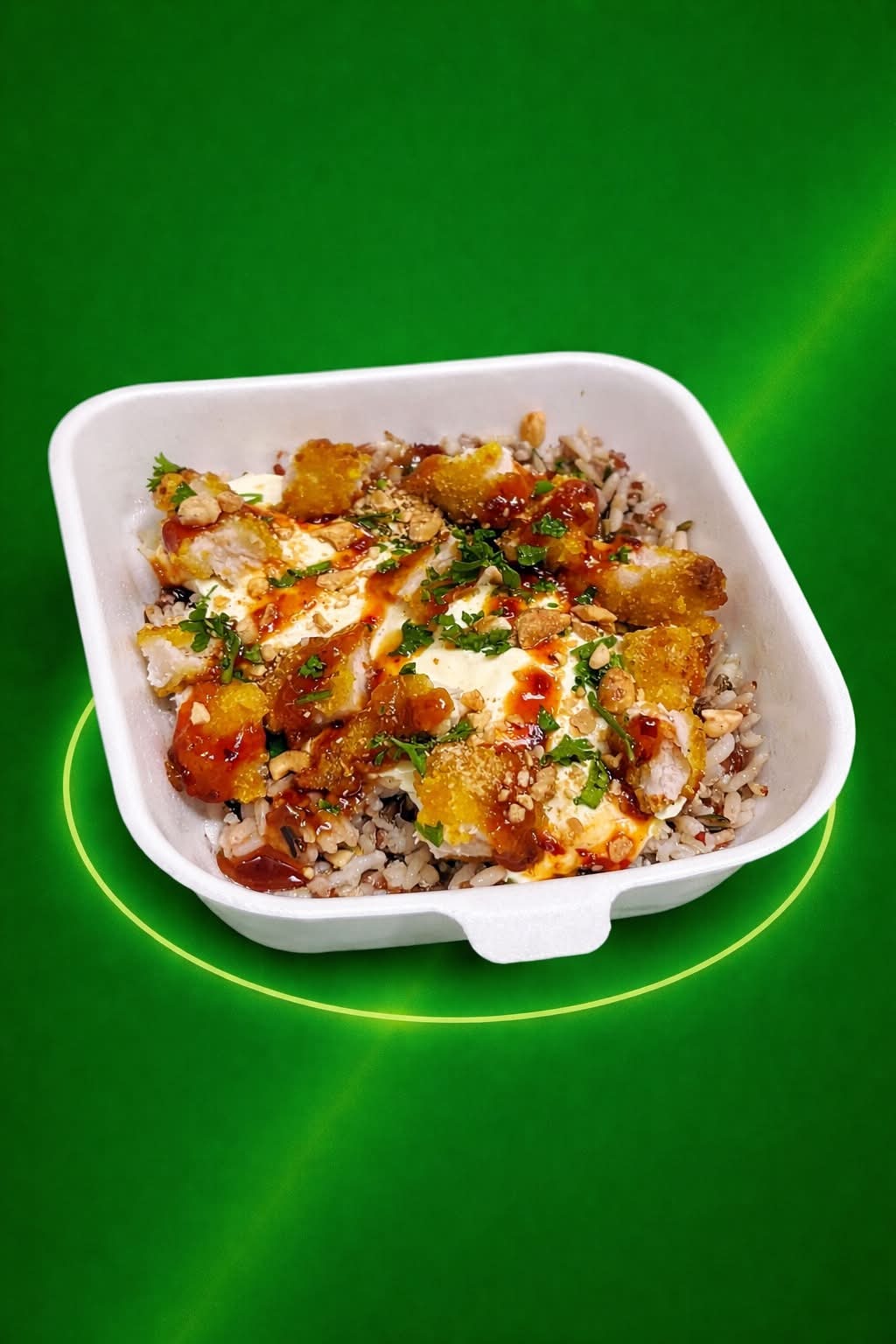 MINI CROUSTY POULET SWEET CHILI RIZ 3 SAVEURS