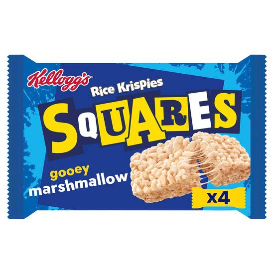 Kellogg's Rice Krispies Squares Marshmallow Snack Bars 4x28g