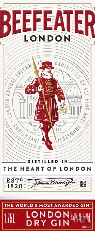 Beefeater Distilled London Dry Gin (1.75 L)