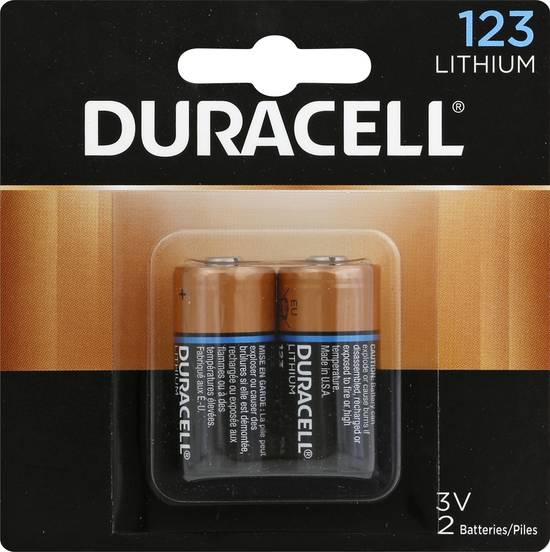 Duracell 123 3v Lithium Battery