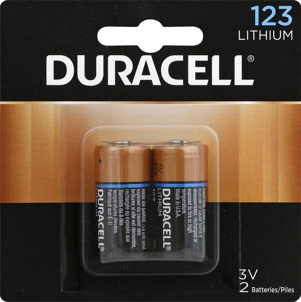 Duracell 123 3V Lithium Battery