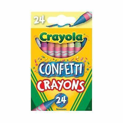 Crayola Confetti Crayons (24 ct)