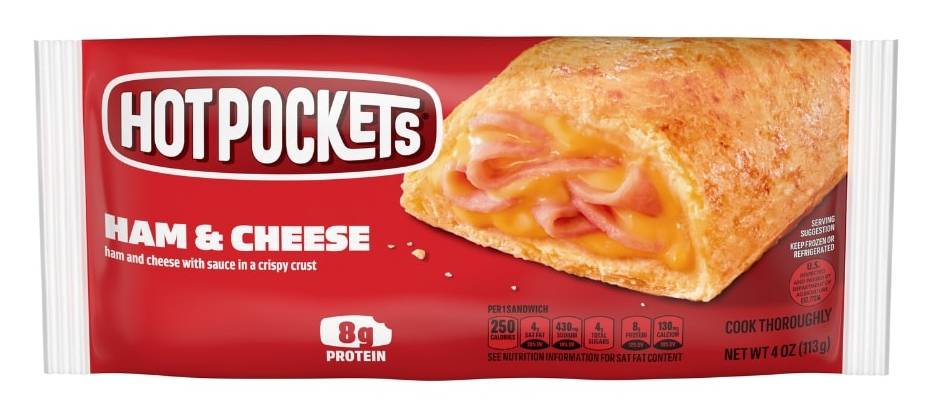 Hot Pockets Ham & Cheese Frozen Sandwich (4 oz)