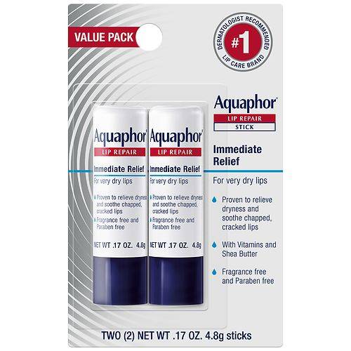 Aquaphor Lip Repair Stick - 0.17 oz x 2 pack