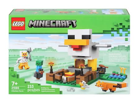 LEGO® Minecraft Chicken Farm Building Toy