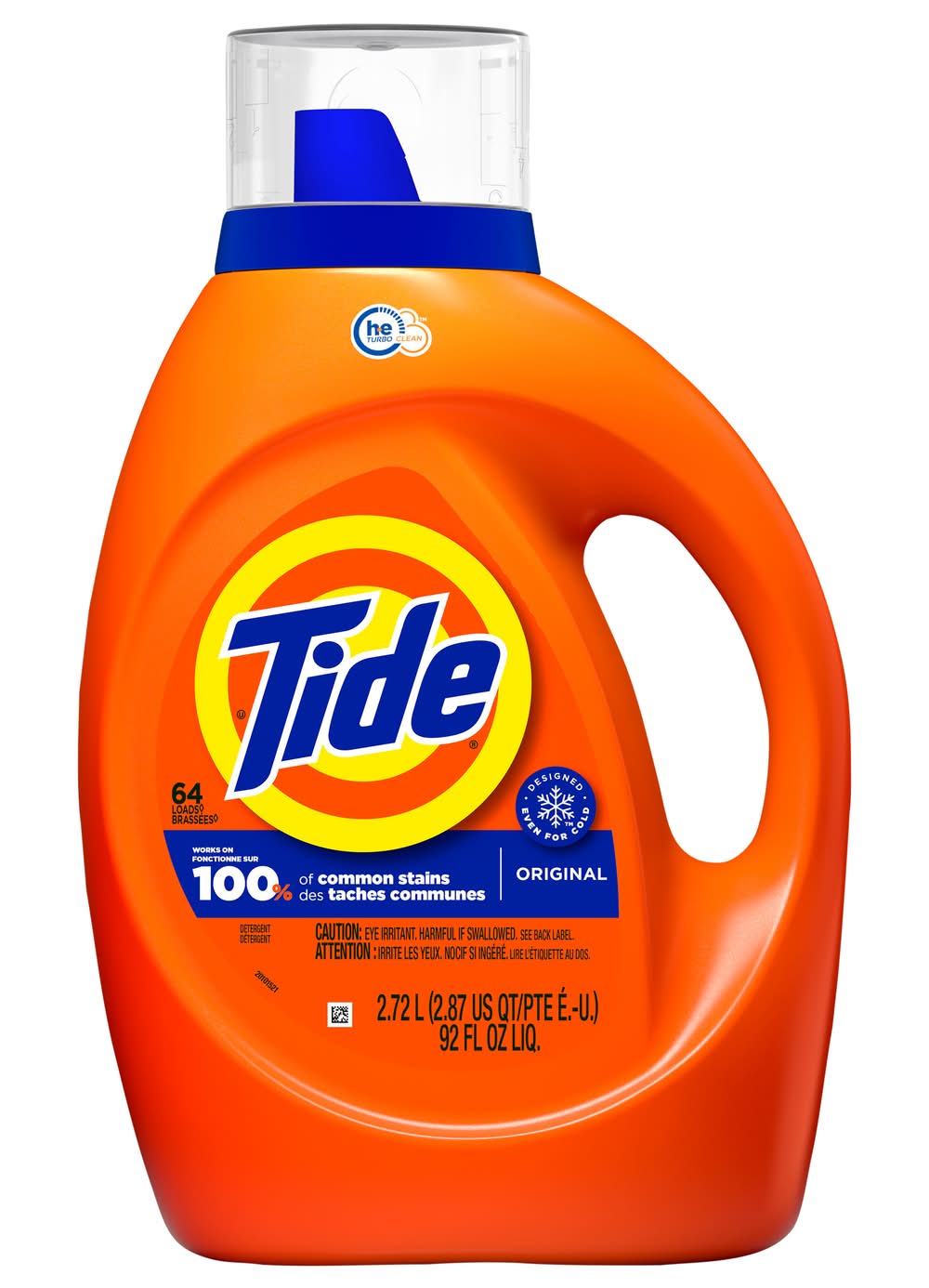 Tide Liquid Laundry Detergent Original 64 Loads (92 fl oz)