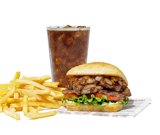 #10 Tenderloin Steak Sandwich Meal