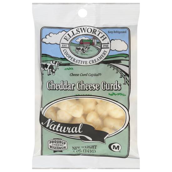 Ellsworth Cooperative Creamery Natural Cheddar Cheese Curds