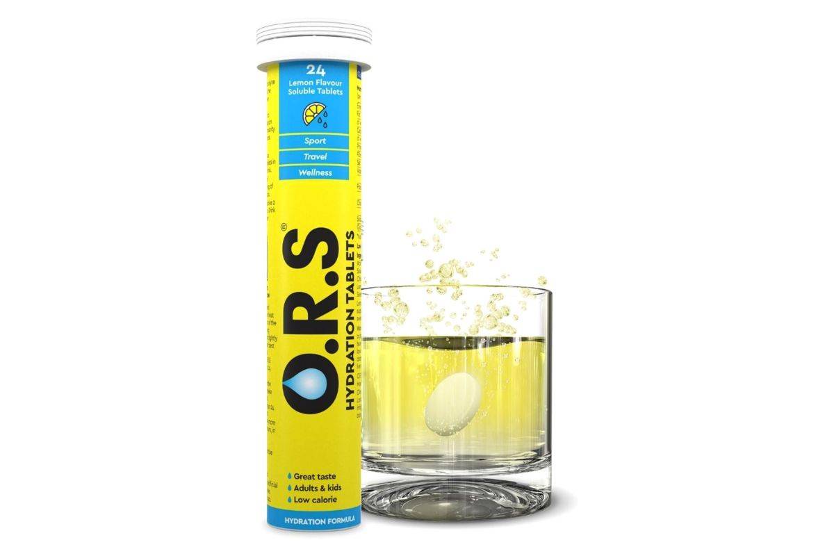 ORS Oral rehydration salts lemon 24s