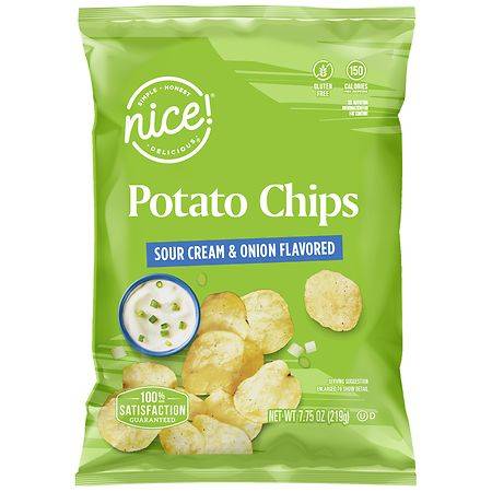 Nice! Onion Sour Cream Potato Chips