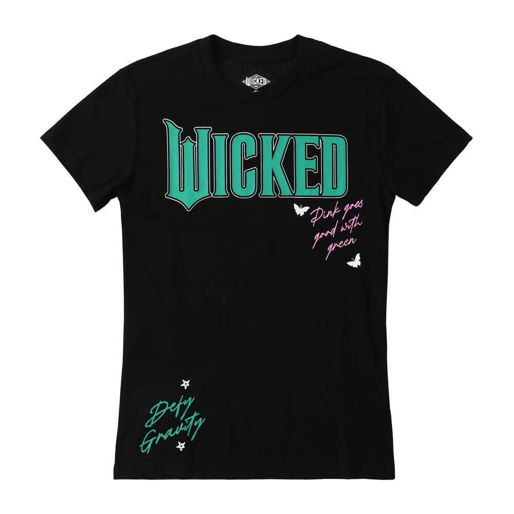 Wicked Graphic Tee Large Black