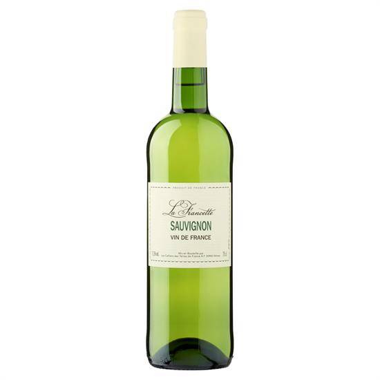 Vin blanc Sauvignon LA FRANCETTE - la bouteille de 75cl