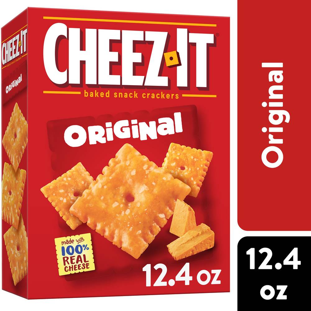 Cheez-It Original Baked Snack Crackers (12.4 oz)