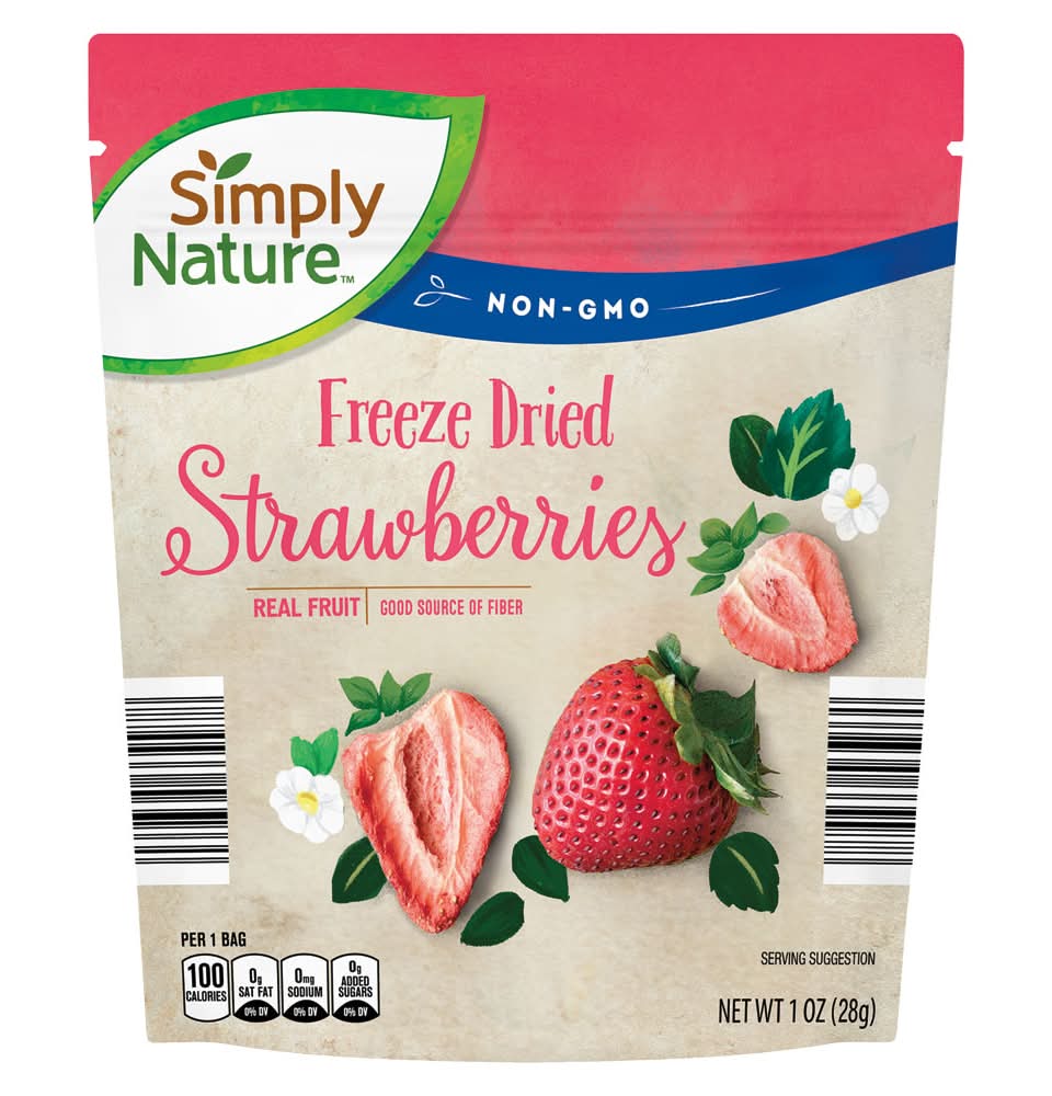 Simply Nature Freeze Dried Strawberries (1 oz)