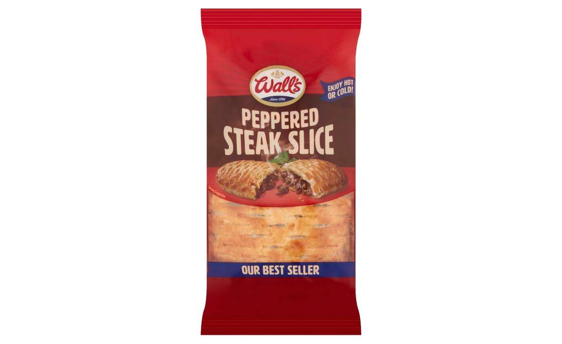 Wall's The Legendary Peppered Steak Slice 180g (370129)