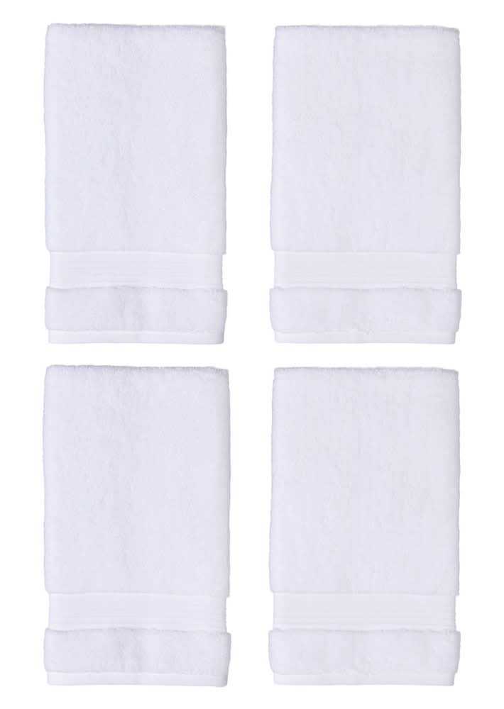 KIRKTON HOUSE White 4 Pack Hand Towels