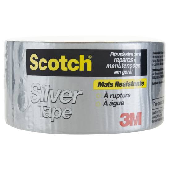 Scotch fita adesiva multiuso silver tape (45mmx05m)