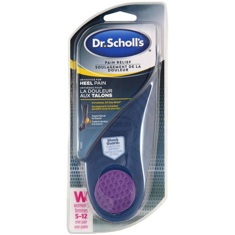 Dr. Scholl's Pain Relief Orthotics For Heel Pain For Women (1 pair)