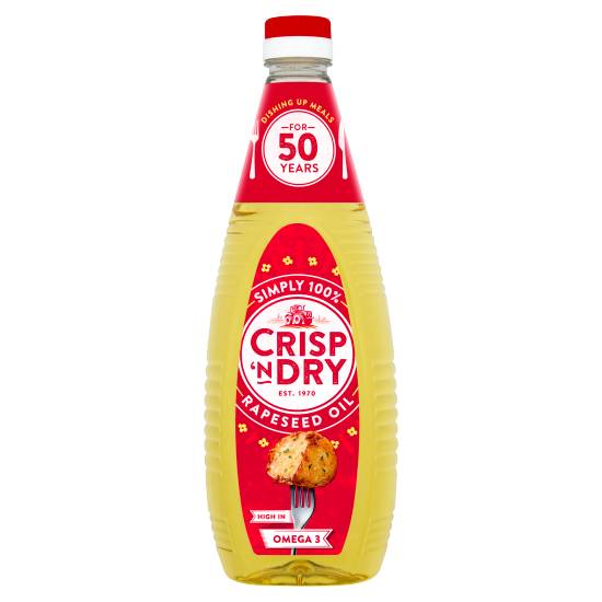 Crisp ‘N Dry Simply 100% Rapeseed Oil