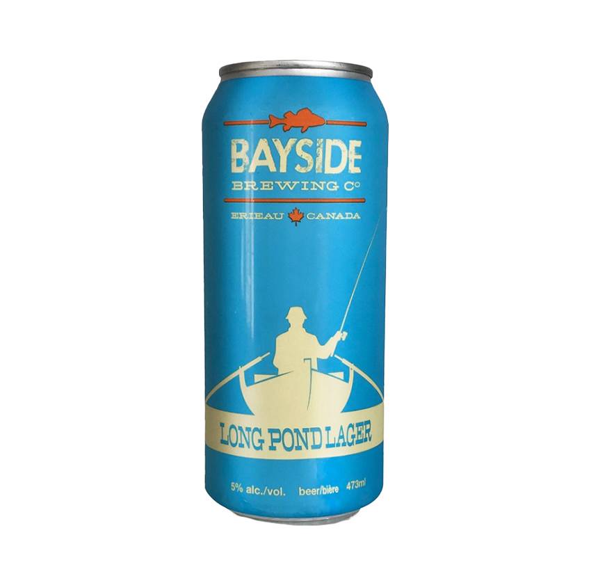 Bayside Brewing Long Pond Lager (Can, 473ml)