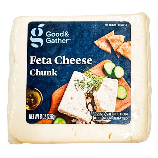 Good & Gather Feta Cheese Chunk
