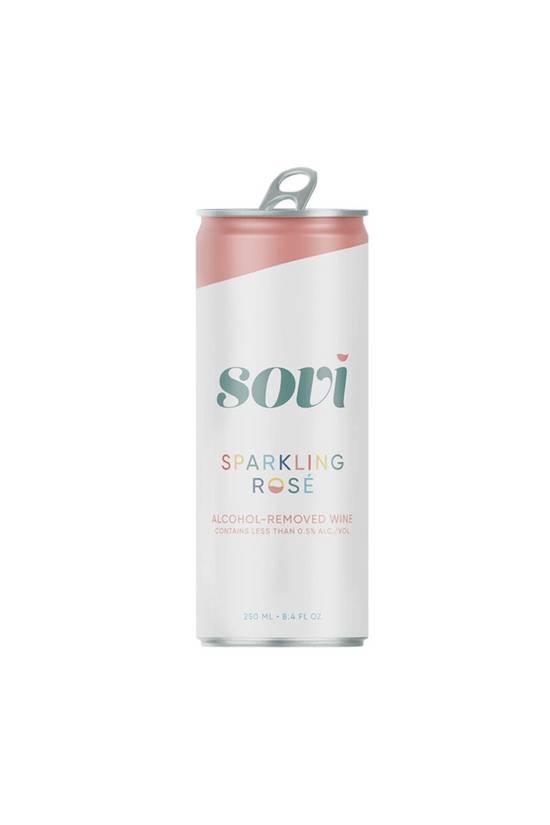 Sovi Sparkling Rose Alcohol-Removed Wine (250 ml)