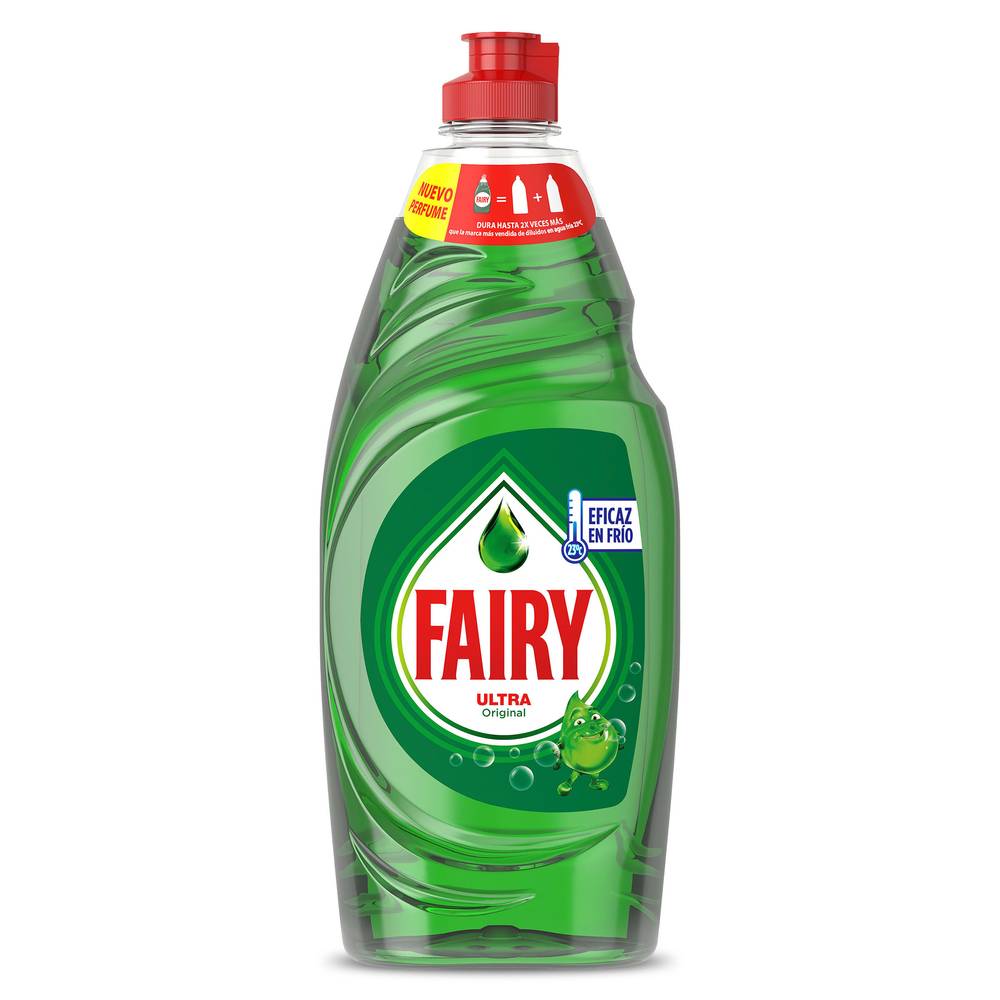 Lavavajillas Mano Concentrado Ultra Fairy Botella 480 Ml