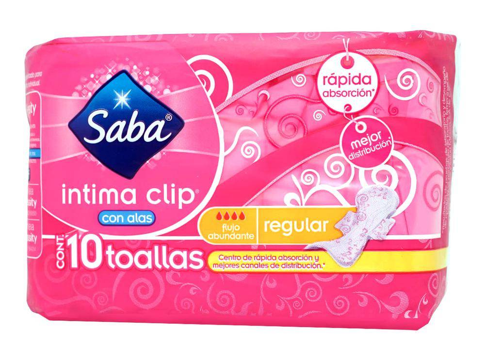 Saba · Toallas femeninas con alas (100 g)