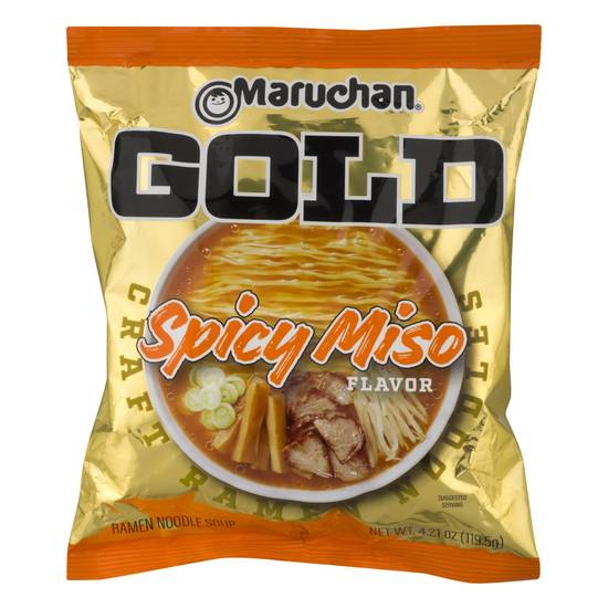 Maruchan Gold Spicy Miso Ramen Noodle (4.2 oz)
