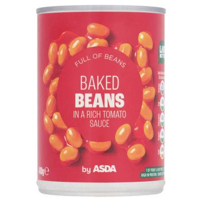 Asda Baked Beans in a Rich Tomato Sauce