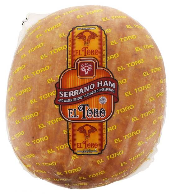 El Toro · Serrano Ham Sliced